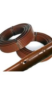 16 mm Brown Dripper Pipe for Garden Irrigation