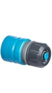 Flopro Water Stop Hose Connector is a top-of-the-range hose connector with an internal valve that stops water flow when it’s not in use.