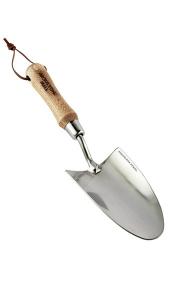 Kent and Stowe Stainless Steel Hand Trowel is a top-quality deep-dish trowel with a contoured safety handle. 