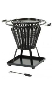 Lifestyle Signa Round Fire Pit With Grill